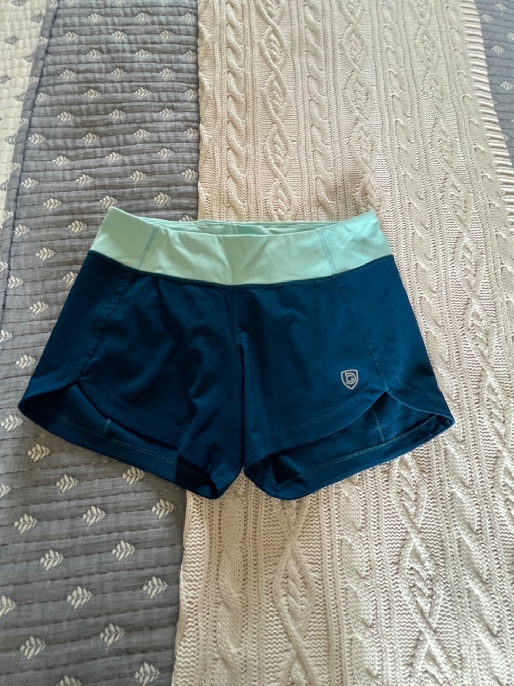 Lot of 4 Goal Five Performance Shorts - Women's L - Navy, Gray, Rust, Blue - Picture 6 of 8